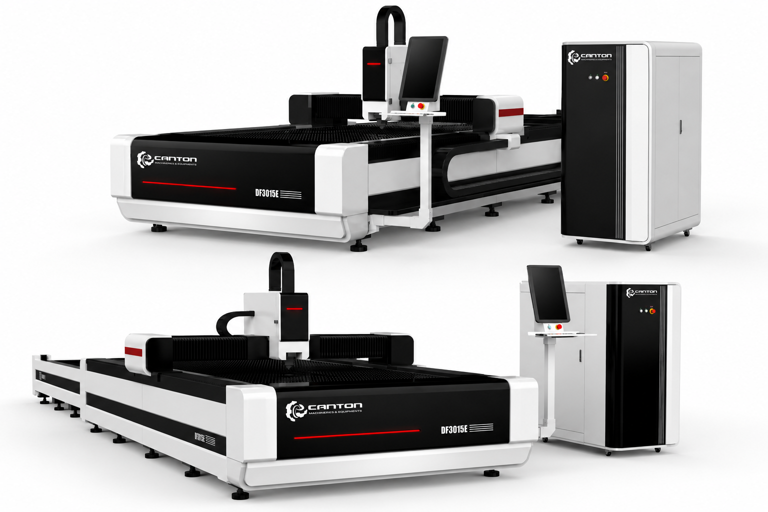 DF3015E Fiber Laser Cutting Machine
